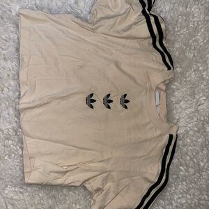 Adidas Beige Crop